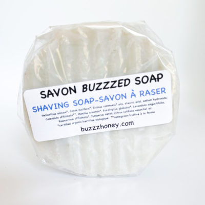 BuzzzHoney calendula shaving soap